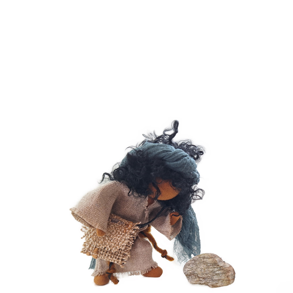 Kleinkind Junge Ismael - 12cm hoch   