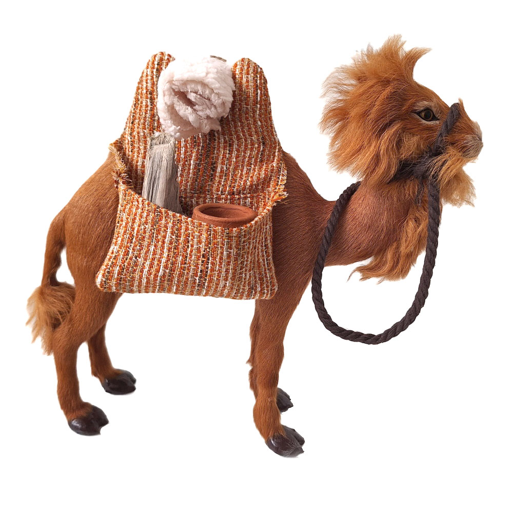 Kamel 26cm hoch mit Satteltaschen