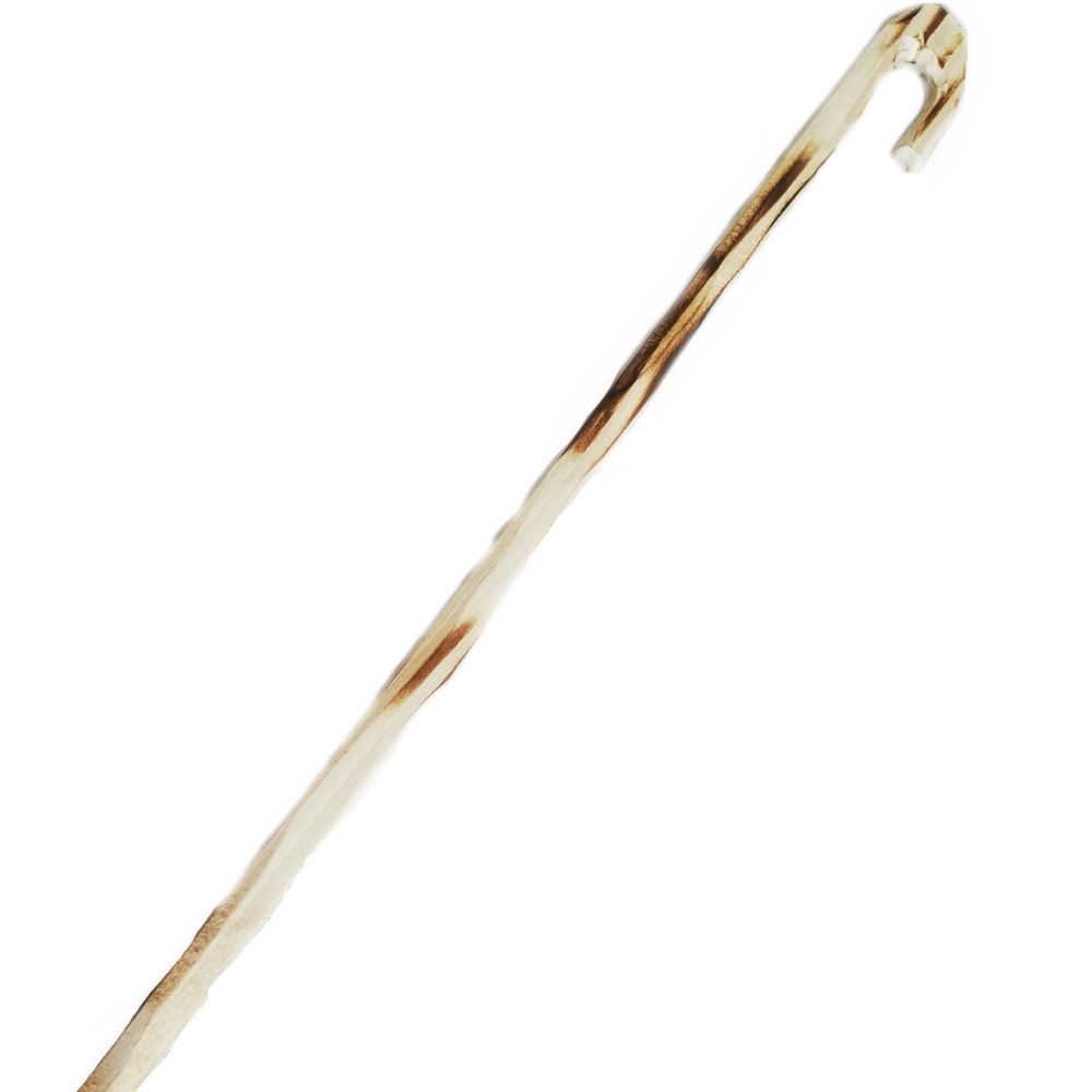 Handgeschnitzter Stab für Josef oder Hirten