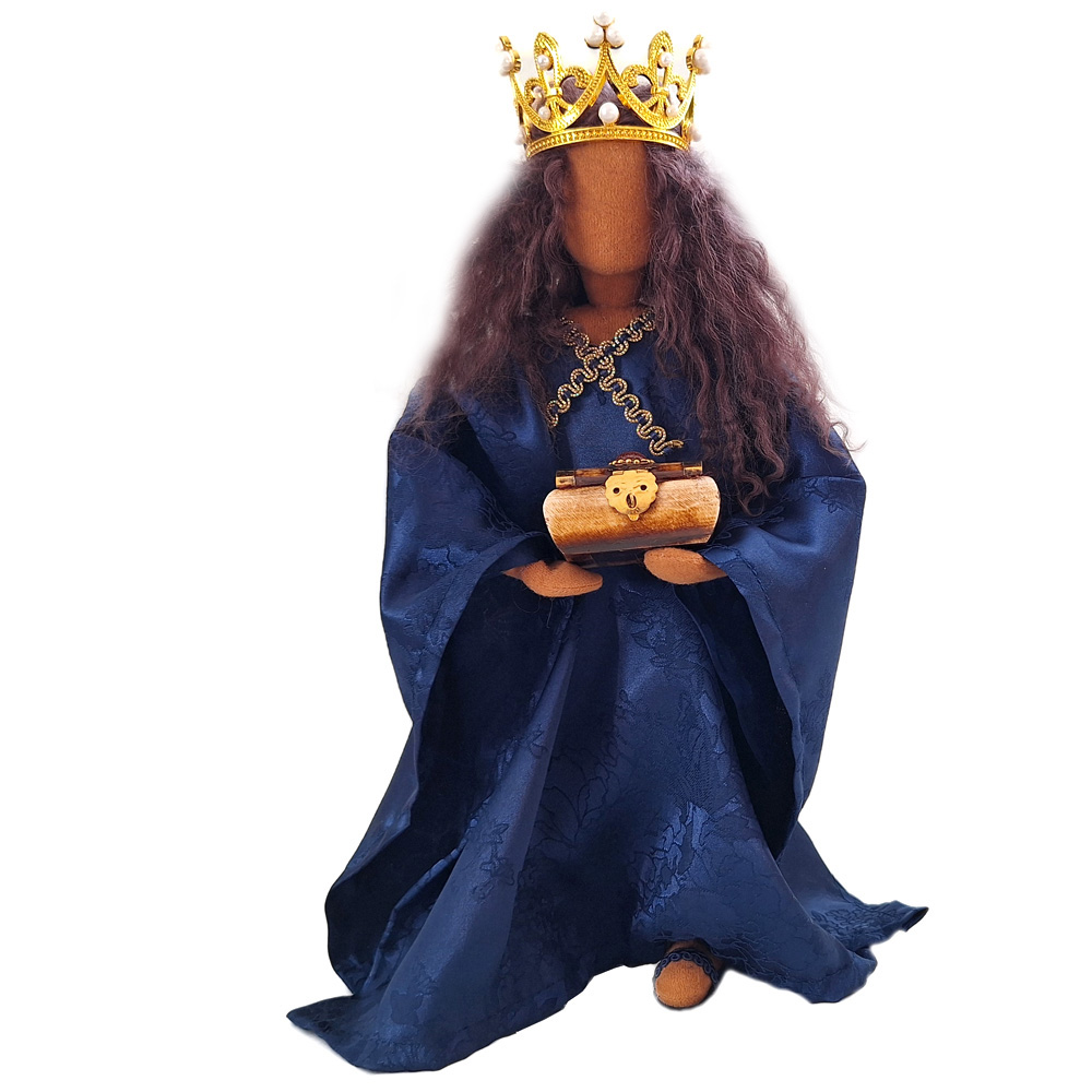 Asiatischer König - Balthasar & Schatztruhe