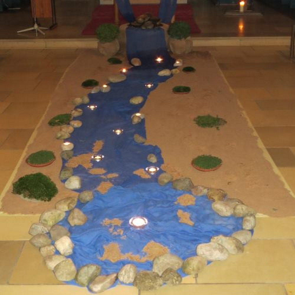 Gazestoff als Hintergrund & Bodenabdeckung