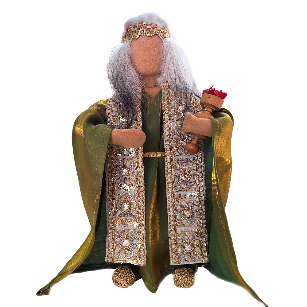 Europäischer König - Kaspar & Myrrhegefäß